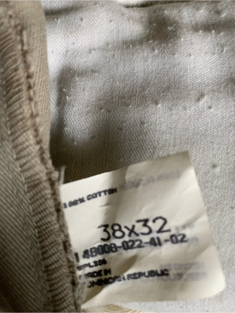 Hunt Club tailored khaki